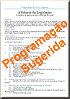 Conheça a Programação Sugerida - Curso de Legística.